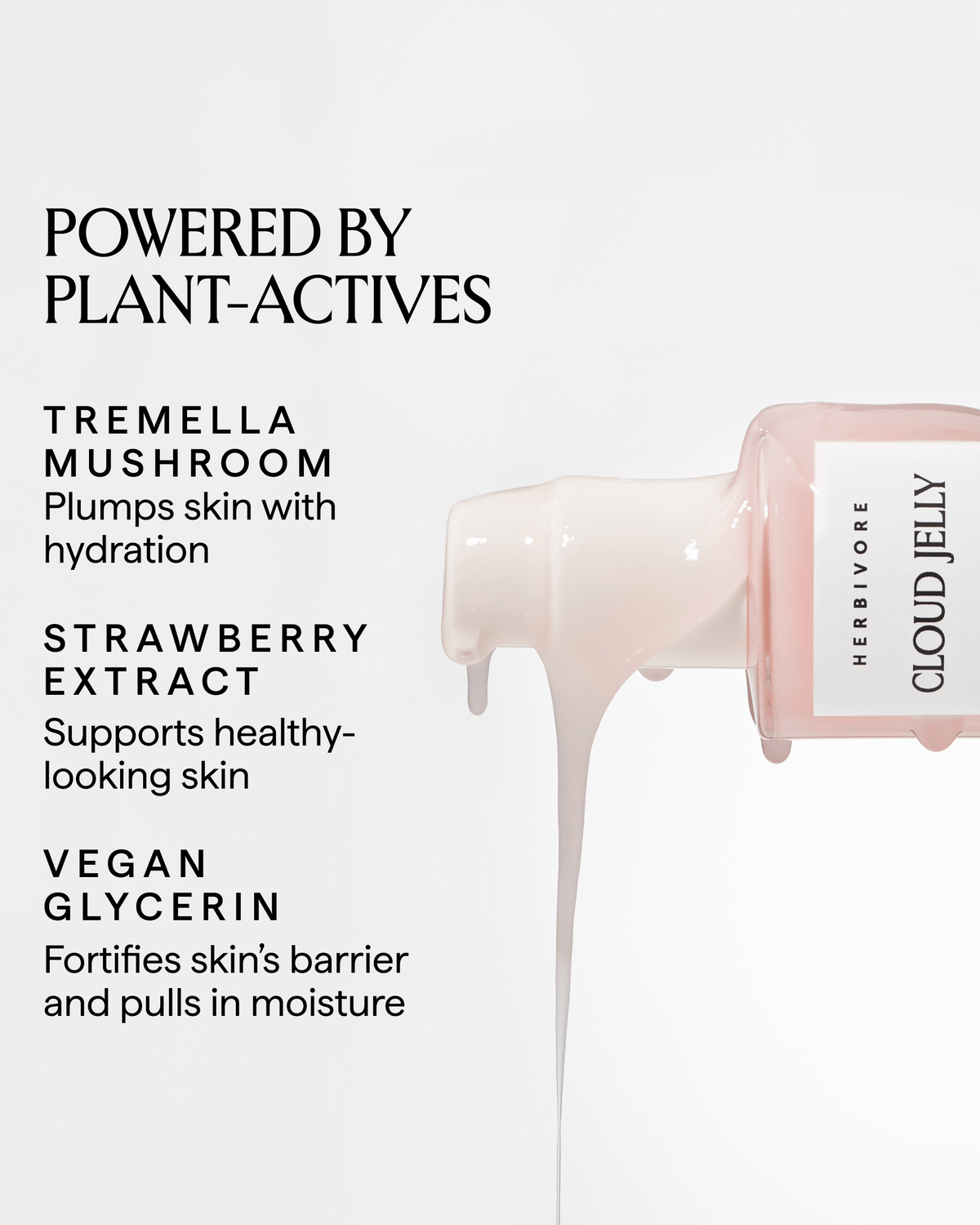 CLOUD JELLY Tremella + Strawberry Plumping Hydration Face Serum