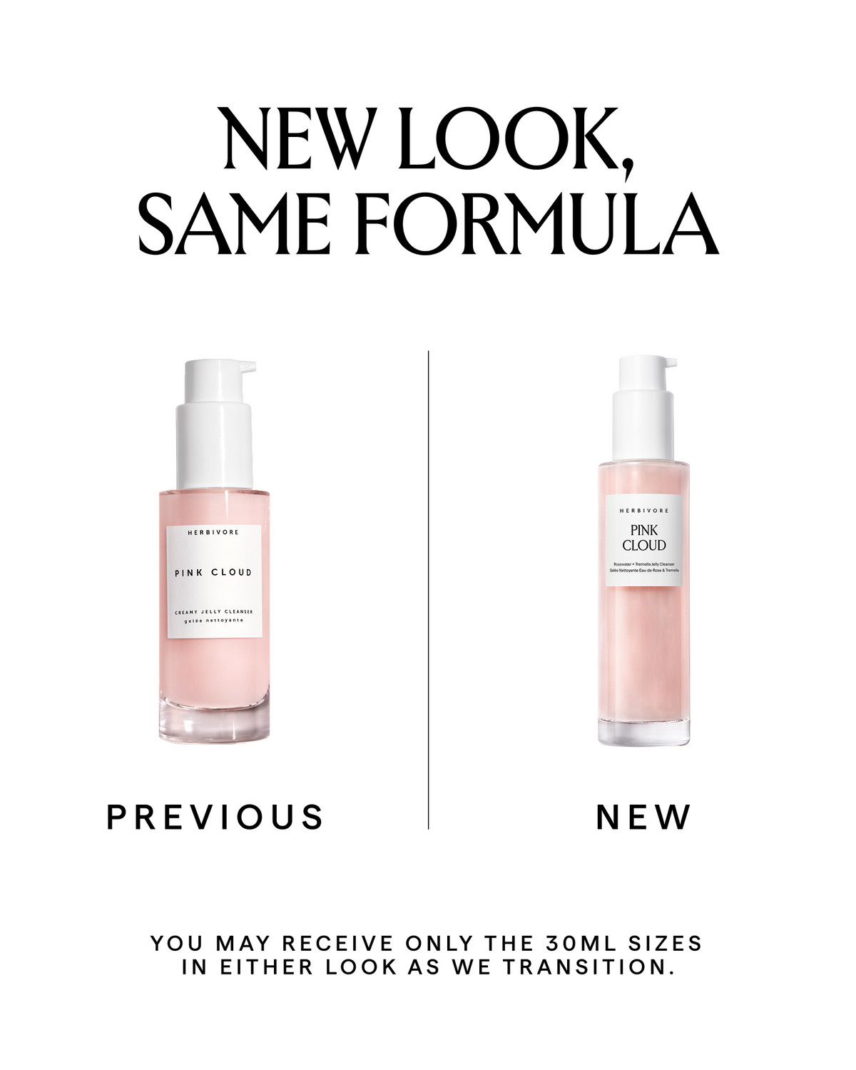 PINK CLOUD Rosewater + Tremella Jelly Facial Cleanser